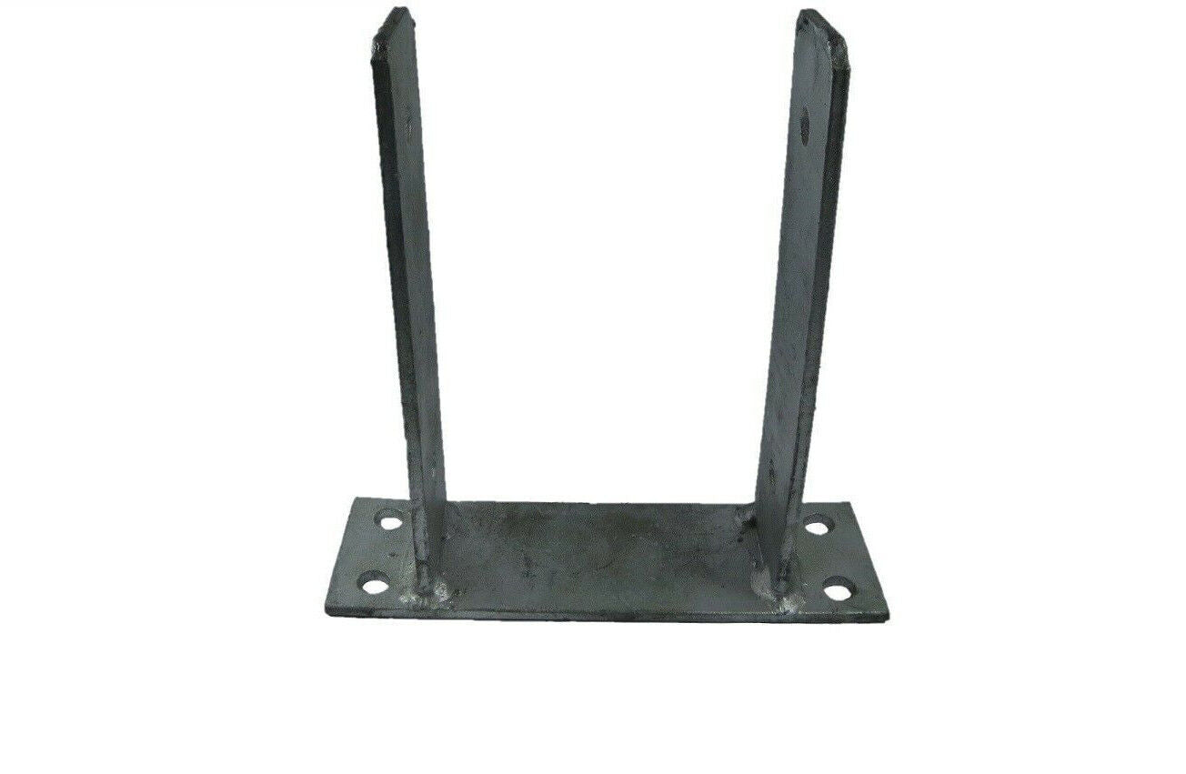 U-Pfostenträger zum aufdübeln aufschrauben U-Form tzn feuerverzinkt Pfostenanker