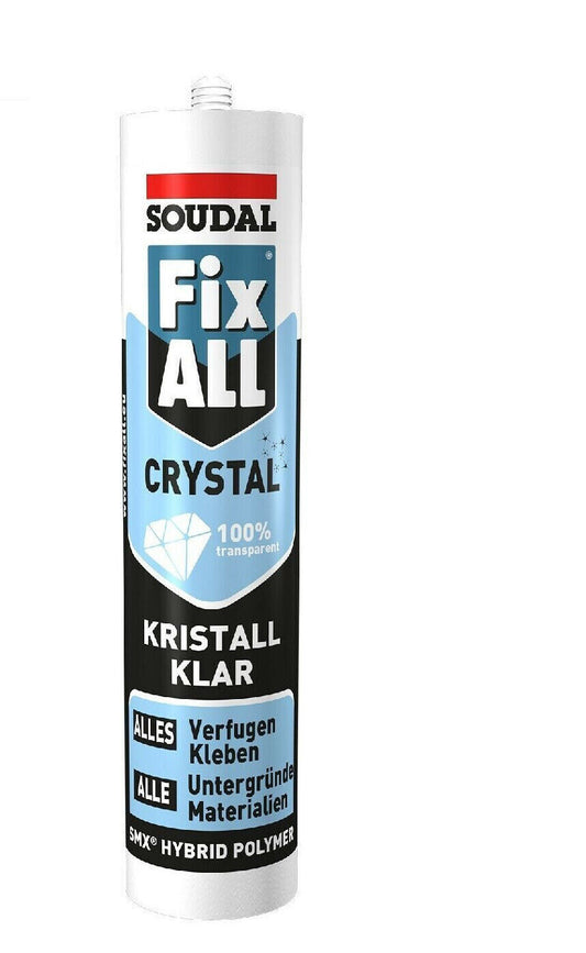 Soudal Fix All 300g verschiedene Farben Hybrid Kleb+Dichtstoff Universalkleber